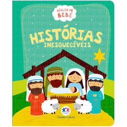 Livro : Bíblia do bebê - Histórias Inesquecíveis - 24748 - Betânia Loja Catolica 