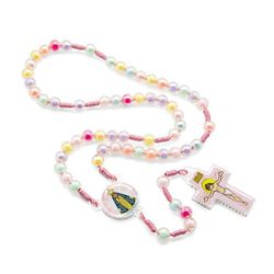 Terço Infantil Rosa 8mm - 32300 - Betânia Loja Catolica 
