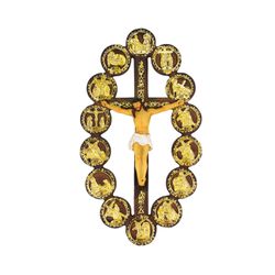Crucifixo em Resina 25 cm - Via Sacra - 32565 - Betânia Loja Catolica 
