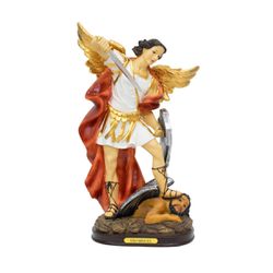 imagem em resina - São Miguel 40 cm - 28346 - Betânia Loja Católica 