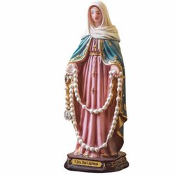 Imagem em Resina Nossa Senhora das Lágrimas 20 cm - 32541 - Betânia Loja Catolica 