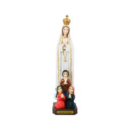 Imagem Resina : Nossa Senhora de Fátima 30 cm - 32335 - Betânia Loja Catolica 