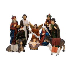 Presépio em Resina 11 peças - 22 cm Altura - 15165 - Betânia Loja Católica 