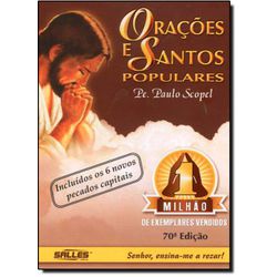 Livro Orações e Santos Populares - 156 - Betânia Loja Católica 