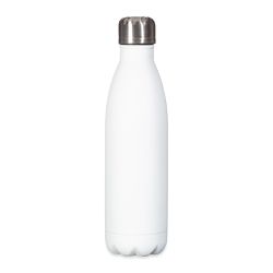 Garrafa Inox 750ml-Branco Fosco - 26645 - Betânia Loja Catolica 
