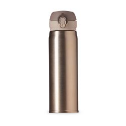 Garrafa Térmica -Dourada- 400 ml - Personalizada - 26103 - Betânia Loja Catolica 
