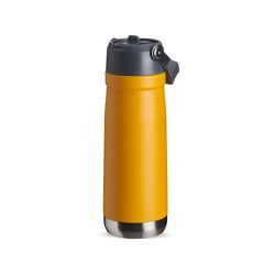 Garrafa Térmica - Amarela - 650 ML - Personalizada - 29784 - Betânia Loja Catolica 