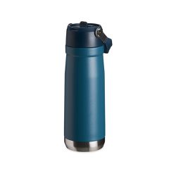 Garrafa Térmica - Azul- 650 ML - Personalizada - 29782 - Betânia Loja Catolica 