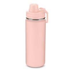 Garrafa Térmica - Rosa- 570 ML - Personalizada - 32411 - Betânia Loja Catolica 