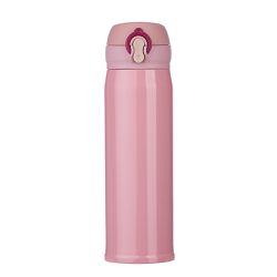 Garrafa Térmica -Rosa 400 ml - Personalizada - 28133 - Betânia Loja Católica 