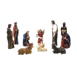 Presépio em resina com 11 Peças -29 cm - 18407 - Betânia Loja Catolica 