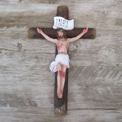 Imagem -Crucifixo Resina - 30 cm - 17901 - Betânia Loja Católica 