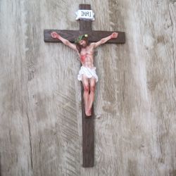 Crucifixo Resina - 40 cm - 25411 - Betânia Loja Católica 