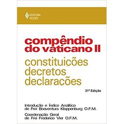 Livro : Compêndio do Vaticano II: Constituições, decretos e declarações Capa com... - Betânia Loja Católica 