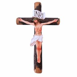 Crucifixo Resina - 20 cm - 17902 - Betânia Loja Catolica 
