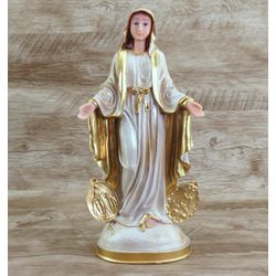 Imagem Resina - Nossa Senhora das Graças 30 cm - 27330 - Betânia Loja Catolica 