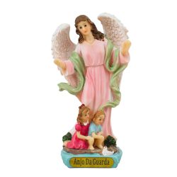 Imagem Resina - Anjo da Guarda 11 cm - 33186 - Betânia Loja Catolica 