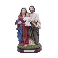 Imagem : Sagrada Família em Resina - 17cm - 14911 - Betânia Loja Catolica 