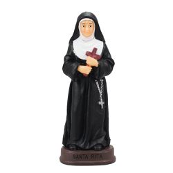 Imagem Plástico - Santa Rita 8 cm - 33042 - Betânia Loja Catolica 