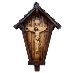 Crucifixo Casa 20cm - Resina - 33510 - Betânia Loja Catolica 