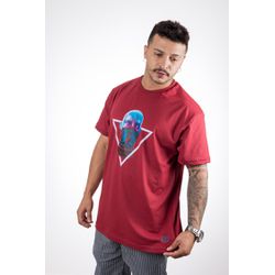 Camiseta Betta13 Head Mask 13 Bordô - camisetheadm... - Betta13