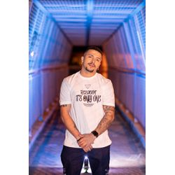 Camiseta Betta13 Respect Its Only One Branca - cam... - Betta13