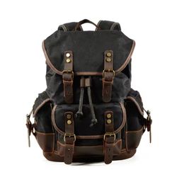 Mochila Lona e Couro - BETTERMAN