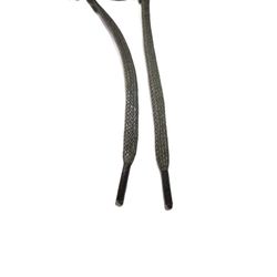 Cadarço Chato De Algodão Encerado 150cm Verde Musgo