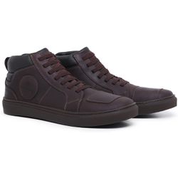 Tênis Cano Médio BEAGLE - Dark Brown