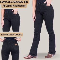 CALÇA FEMININA PRETA WRANGLER - WF2040 - BHCOUNTRY