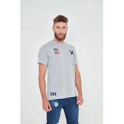 CAMISETA MASCULINA TXC CINZA - 191250CINZA - BHCOUNTRY