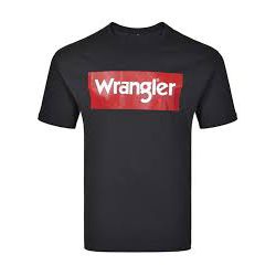 CAMISETA WRANGLER MASCULINA PRETA - WM5502 - BHCOUNTRY