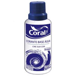 CORAL CORANTE LARANJA 50ML - Biadola Tintas