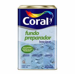 CORAL FUNDO PREPARADOR BASE AGUA INCOLOR 18L - Biadola Tintas