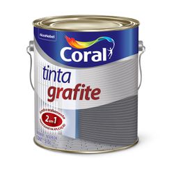 CORAL GRAFITE CINZA CLARO 3,6L - Biadola Tintas