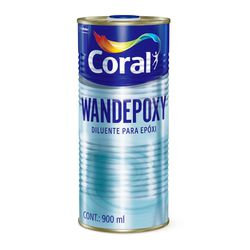 CORAL WANDEPOXY DILUENTE 0,900ML - Biadola Tintas