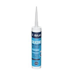 ATLAS SILICONE TRANSPARENTE 270G REF. AT277/1 - Biadola Tintas