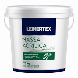LEINERTEX MASSA ACRILICA 25KG - Biadola Tintas