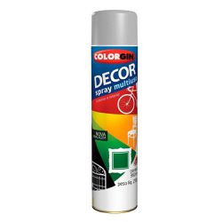 COLORGIN SPRAY DECOR PRIMER CINZA 350ML - Biadola Tintas