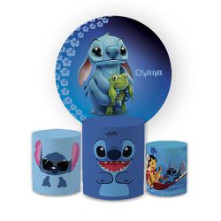 Kit Capa Painel Redondo + Trio Cilindros Decoração... - Loja | Bibi Painéis