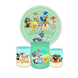 Kit Capa Painel Redondo + Trio Cilindros Decoração... - Loja | Bibi Painéis