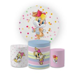 Kit Capa Painel Redondo + Trio Cilindros Decoração... - Loja | Bibi Painéis