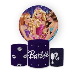 Kit Capa Painel Redondo + Trio Cilindros Decoração... - Loja | Bibi Painéis