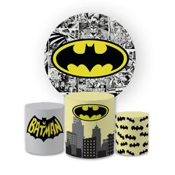 Kit Capa Painel Redondo + Trio Cilindros Decoração... - Loja | Bibi Painéis