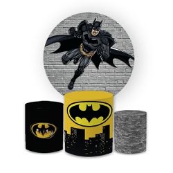 Kit Capa Painel Redondo + Trio Cilindros Decoração... - Loja | Bibi Painéis