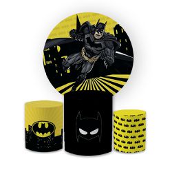 Kit Capa Painel Redondo + Trio Cilindros Decoração... - Loja | Bibi Painéis
