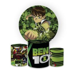 Kit Capa Painel Redondo + Trio Cilindros Decoração... - Loja | Bibi Painéis