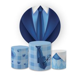 Kit Capa Painel Redondo + Trio Cilindros Decoração... - Loja | Bibi Painéis