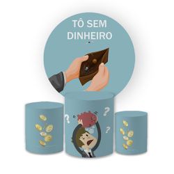 Kit Capa Painel Redondo + Trio Cilindros Decoração... - Loja | Bibi Painéis