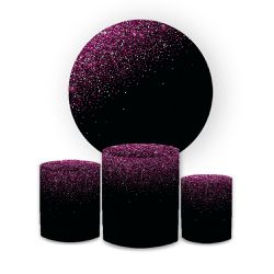 Kit Capa Painel Redondo + Trio Cilindros Decoração... - Loja | Bibi Painéis
